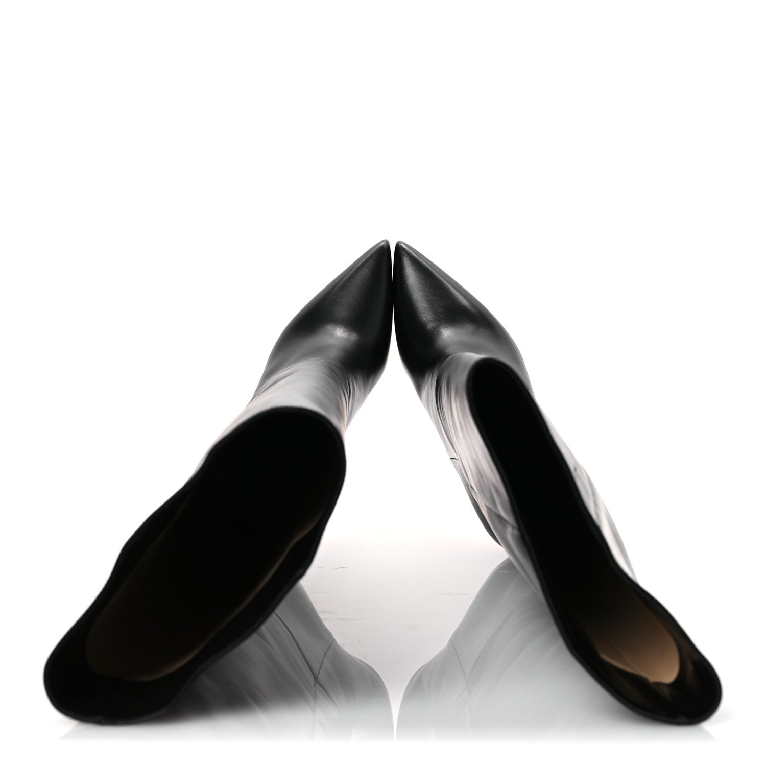 Christian Louboutin Calfksin Astrilarge Botta Knee Boots 39.5 Black 2 of 10