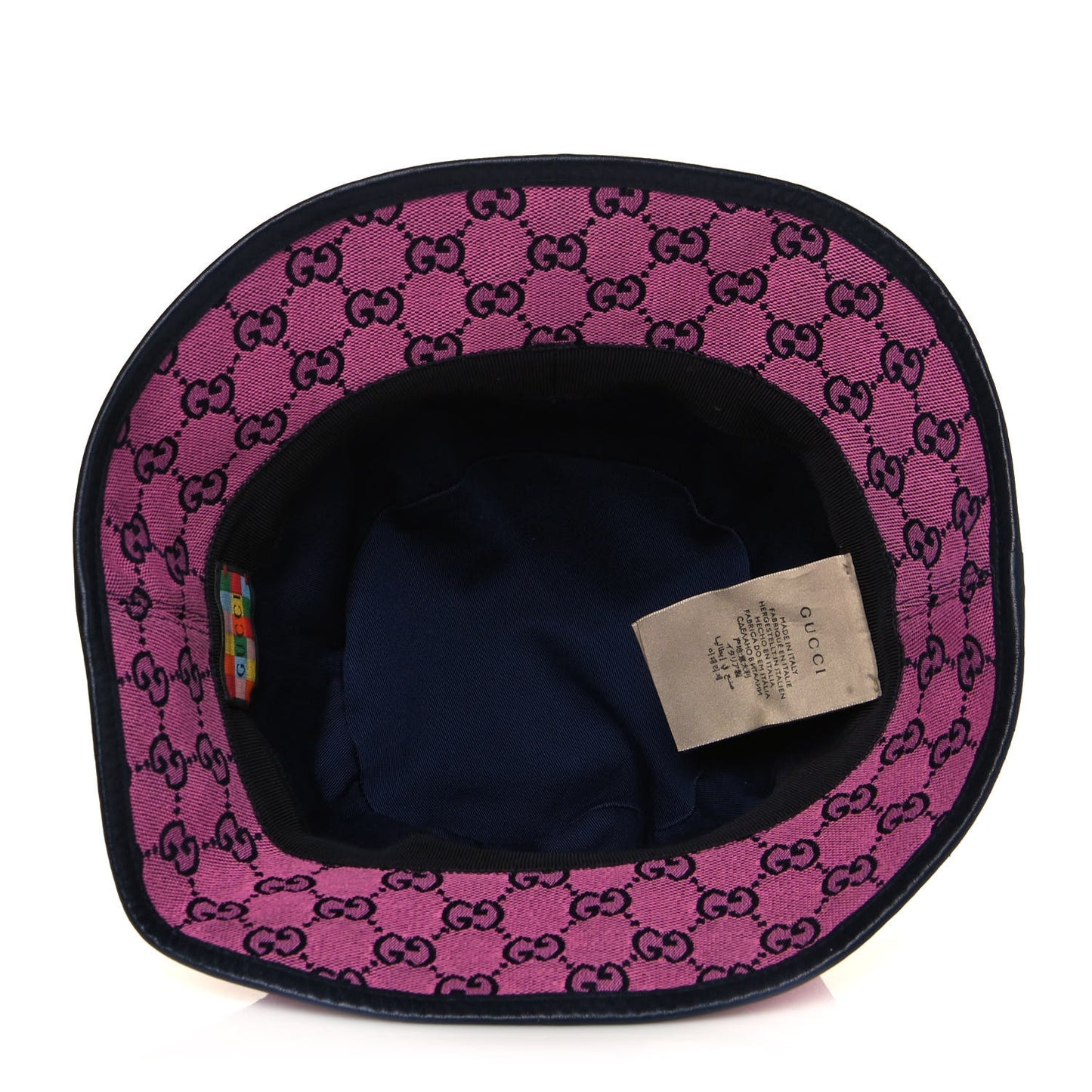 Monogram Multicolor New Sakai Calfskin Bob Malibu Bucket Hat M Parma Violet Blue