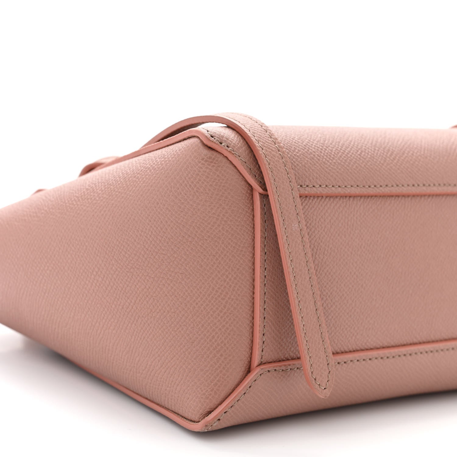 Celine Grained Calfskin Nano Belt Bag Antique Rose 9 of 12