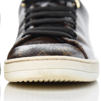Louis Vuitton Patent Monogram Frontrow Sneakers 36.5 11 of 12
