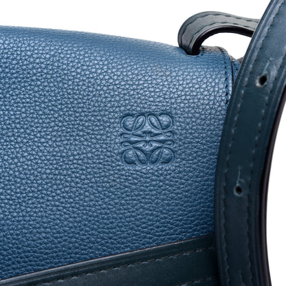 Loewe Grained Calfskin Mini Gate Crossbody Bag Petroleum Blue Cypress 9 of 9