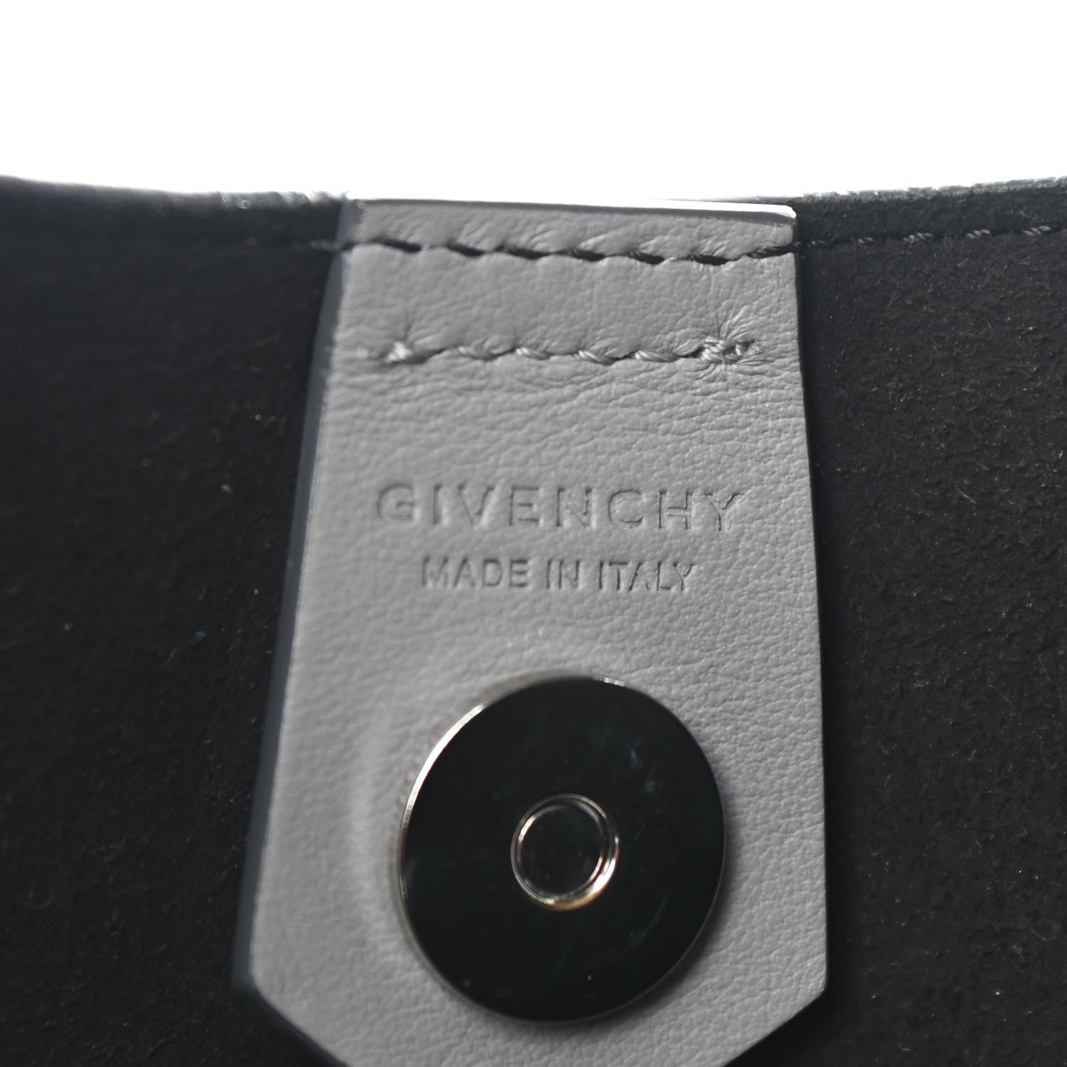 Givenchy Calfskin Medium Infinity Hobo Bag Pearl Grey 6 of 9