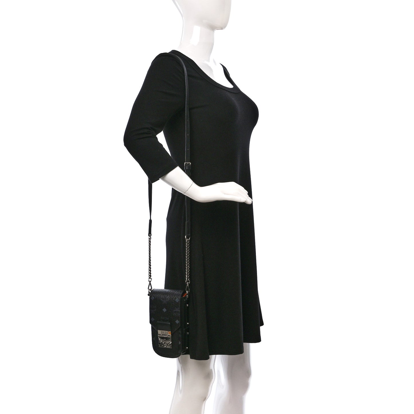 Visetos Mini Patricia Crossbody Pouch Black