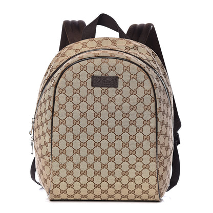 Gucci Monogram Travel Backpack Dark Brown 1 of 9