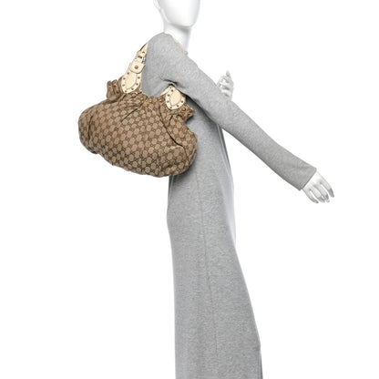 Gucci Monogram Studded Pelham Tote White 2 of 10