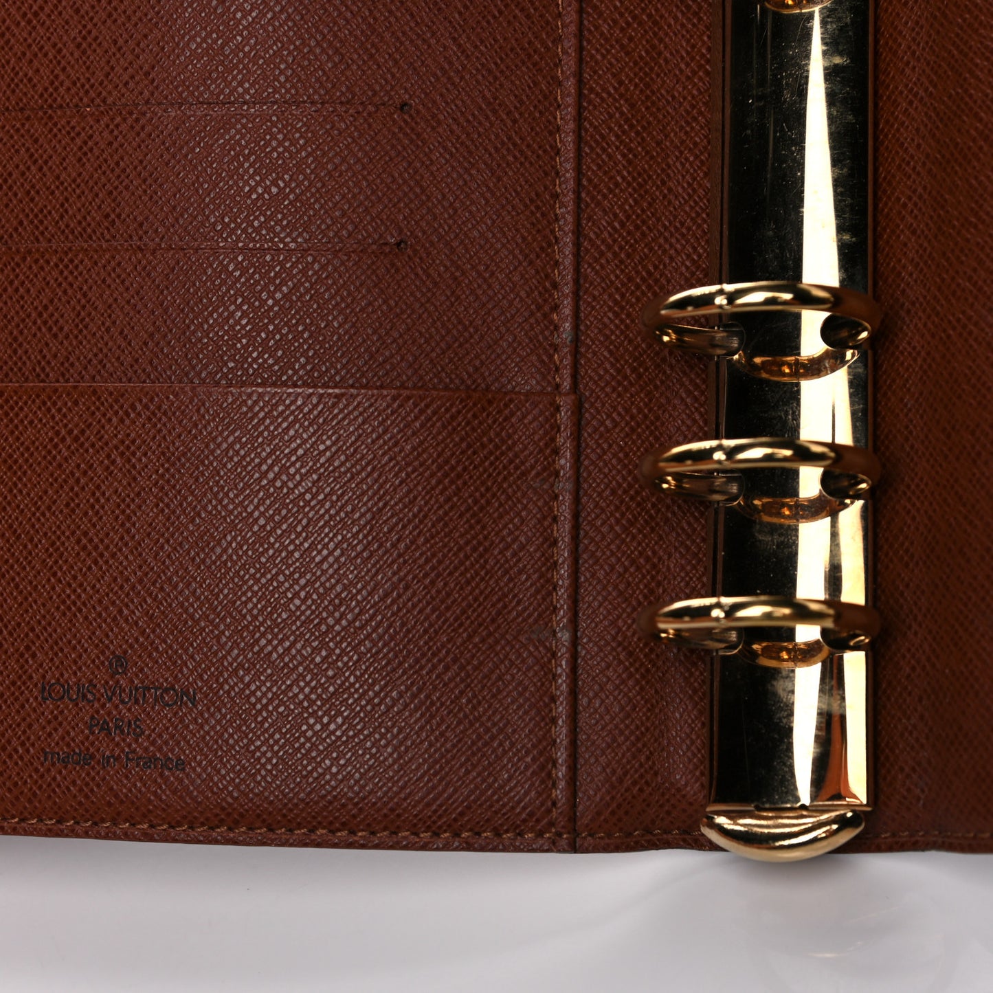 Monogram Medium Ring Agenda Cover