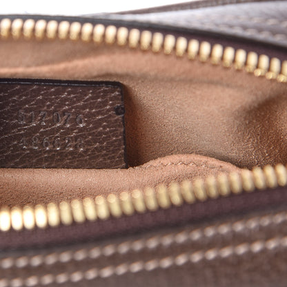 Gucci GG Supreme Monogram Web Small Ophidia Belt Bag 85 34 Dark Brown 6 of 7