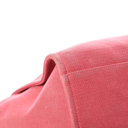 Chanel Canvas Large Deauville Tote Red 12 of 16