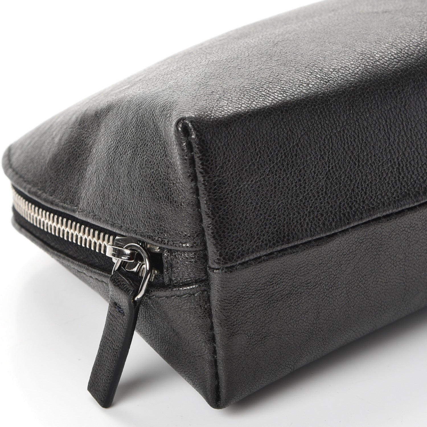 Chanel Calfskin Vanity Cosmetic Case Black 8 of 10