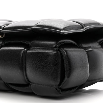 Bottega Veneta Nappa Maxi Intreccio Padded Cassette Crossbody Bag Black 9 of 10