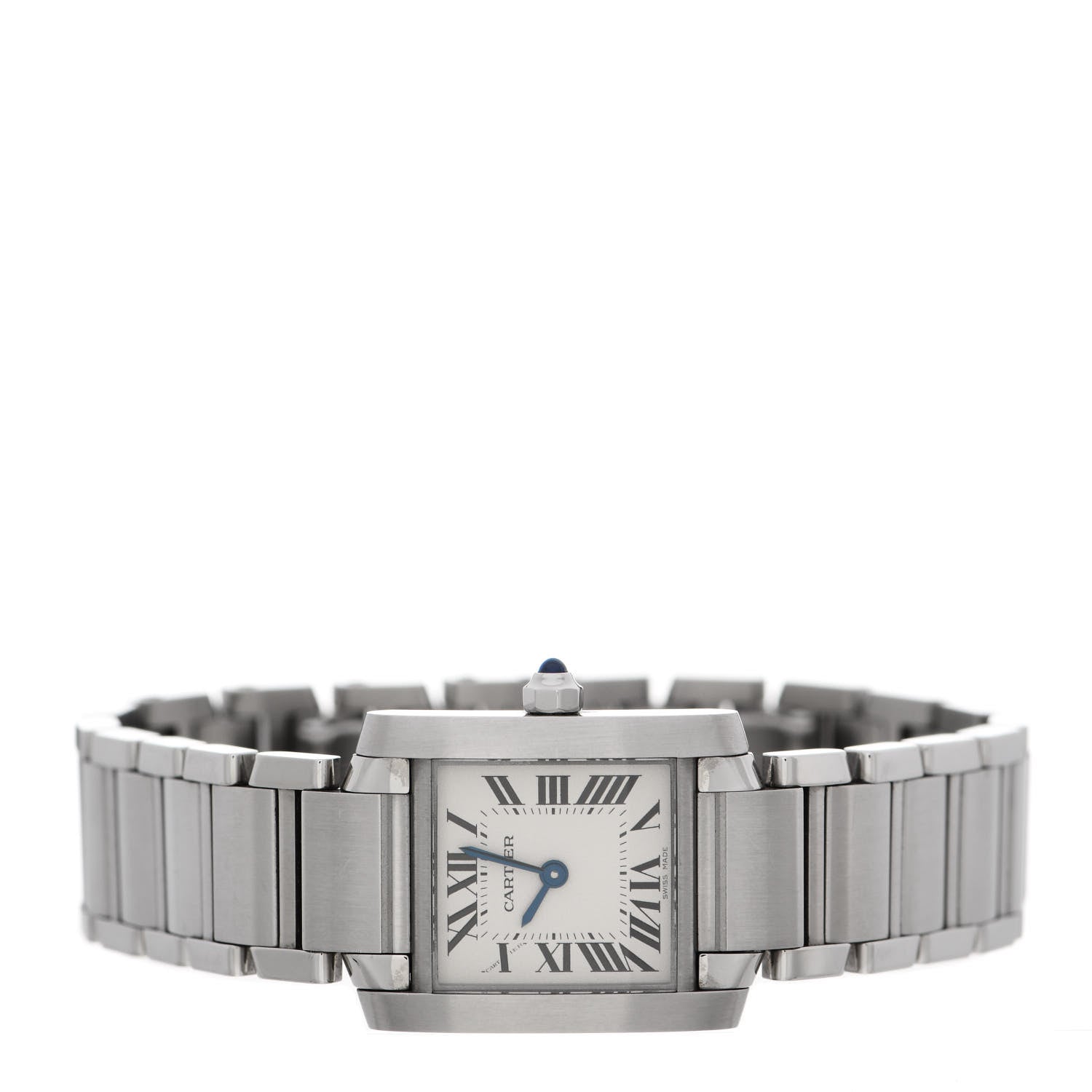 Cartier Stainless Steel 20mm Tank Francaise Quartz Watch 2 of 4