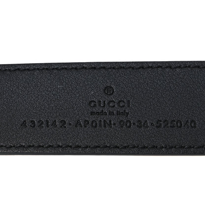 Gucci Moon Calfskin Crystal Dionysus 30mm Belt 90 36 Black Black Diamond 5 of 5