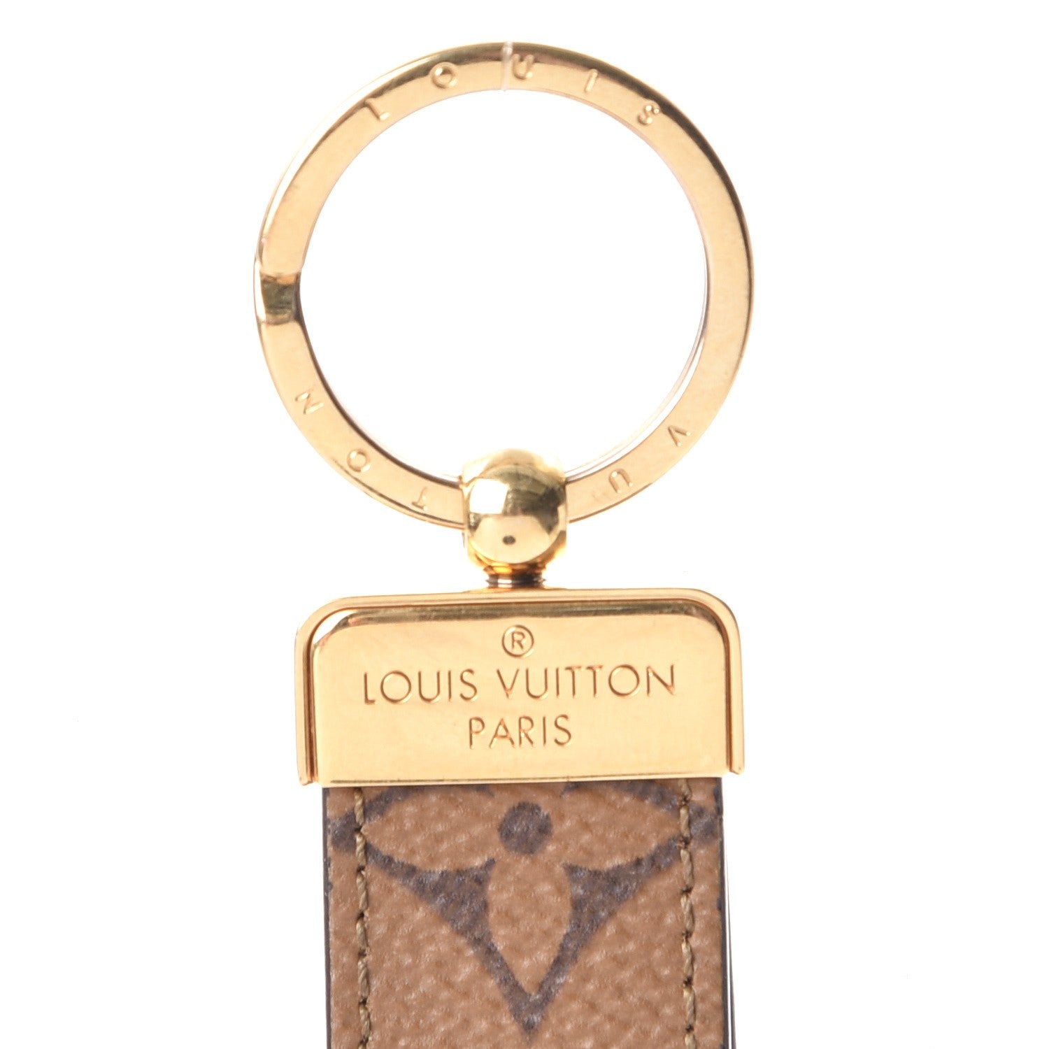 Louis Vuitton Reverse Monogram Dragonne Key Holder 3 of 4