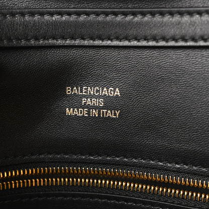 Balenciaga Natural Smooth Calfskin Small Rodeo Top Handle Handbag Black 6 of 10