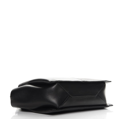 Celine Supple Natural Calfskin Medium Tri-Fold Bag Black 4 of 13