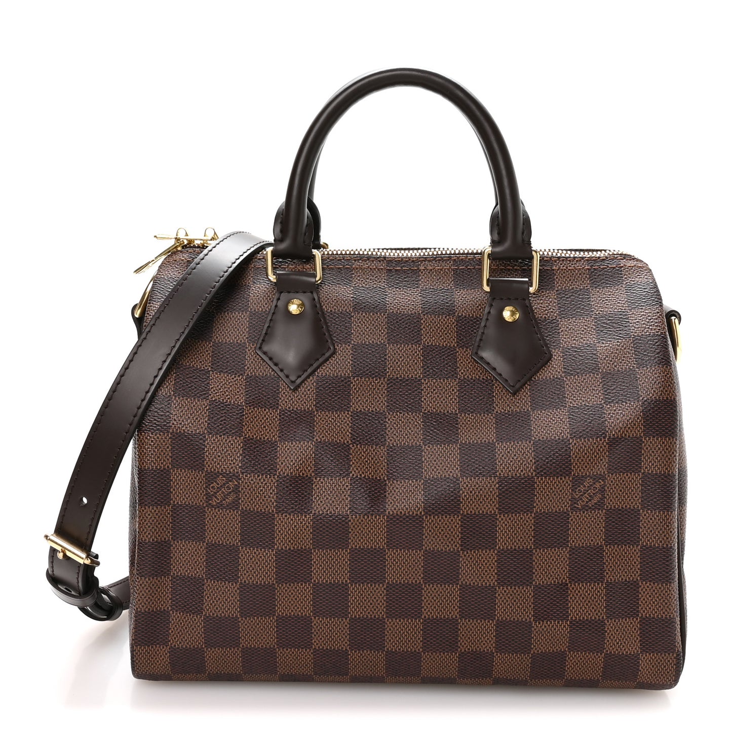 Damier Ebene Speedy Bandouliere 25