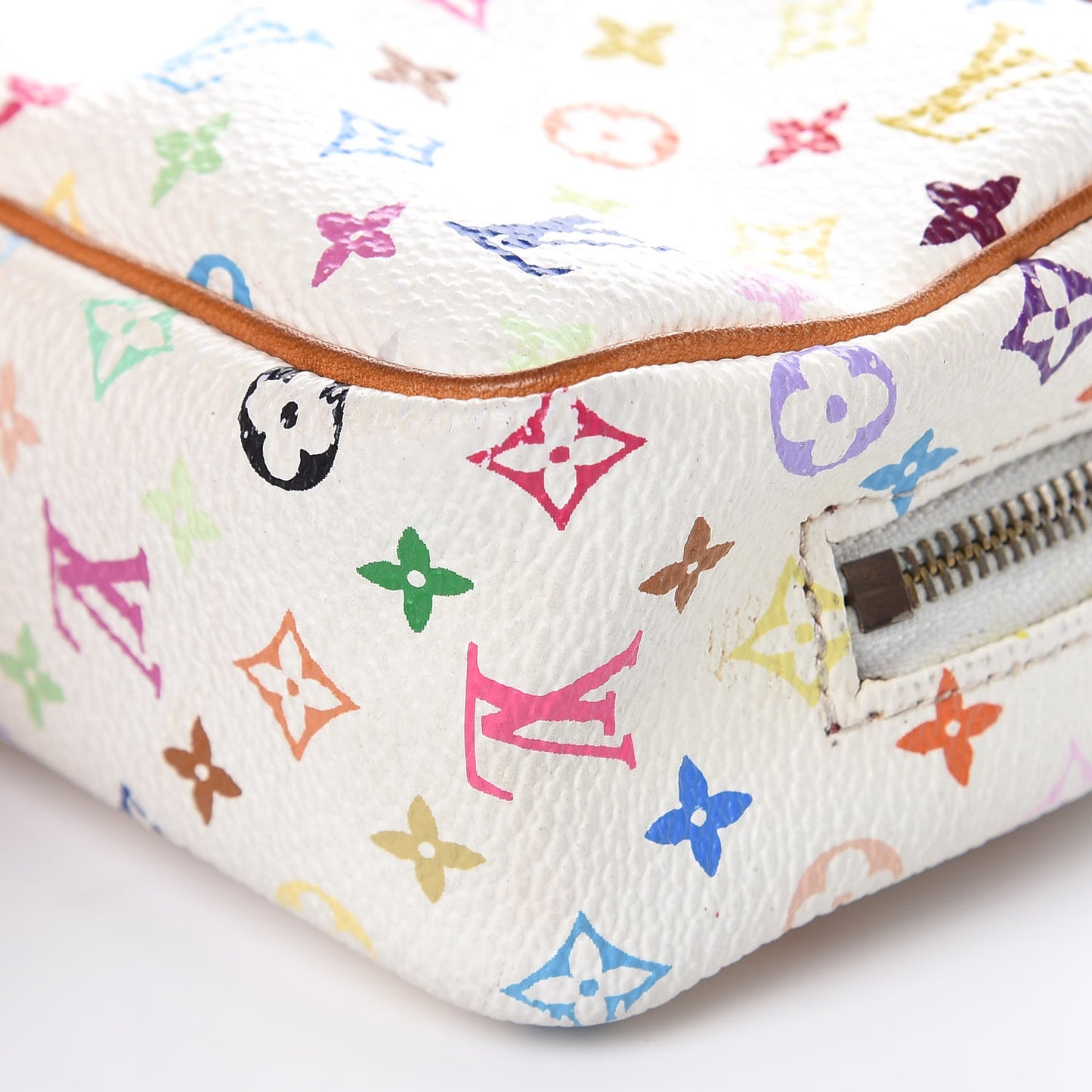 Monogram Multicolor Trousse Wapity White