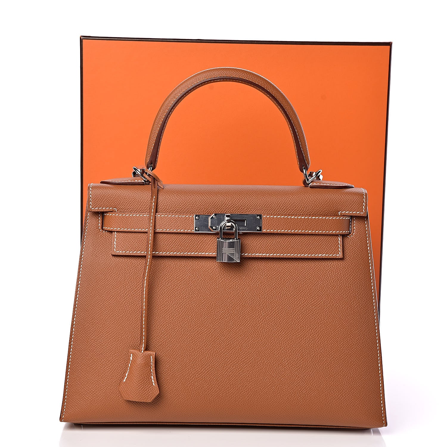 Hermes Epsom Kelly Sellier 28 Gold 37 of 37