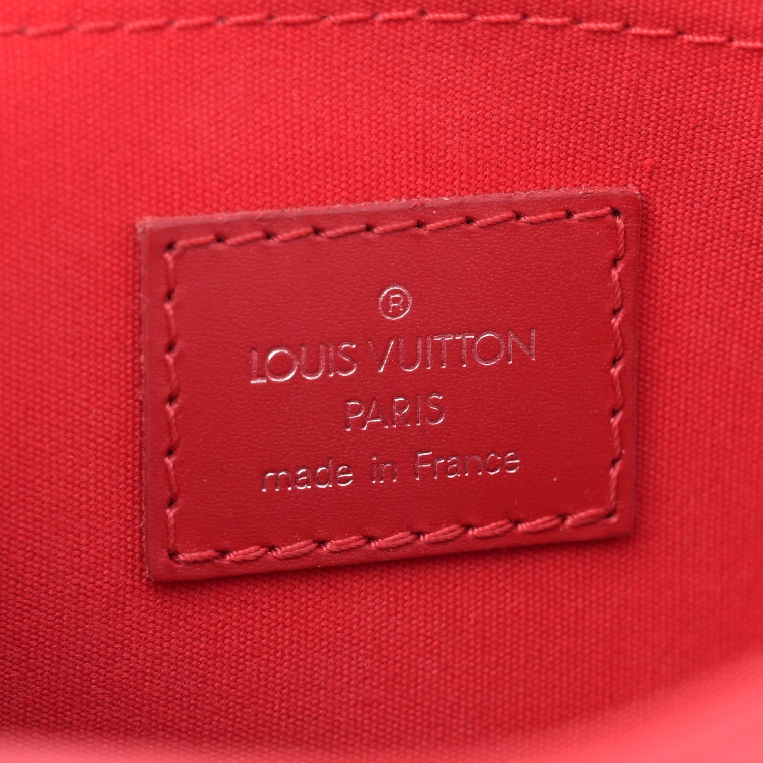 Louis Vuitton Epi Segur MM Rouge 6 of 14