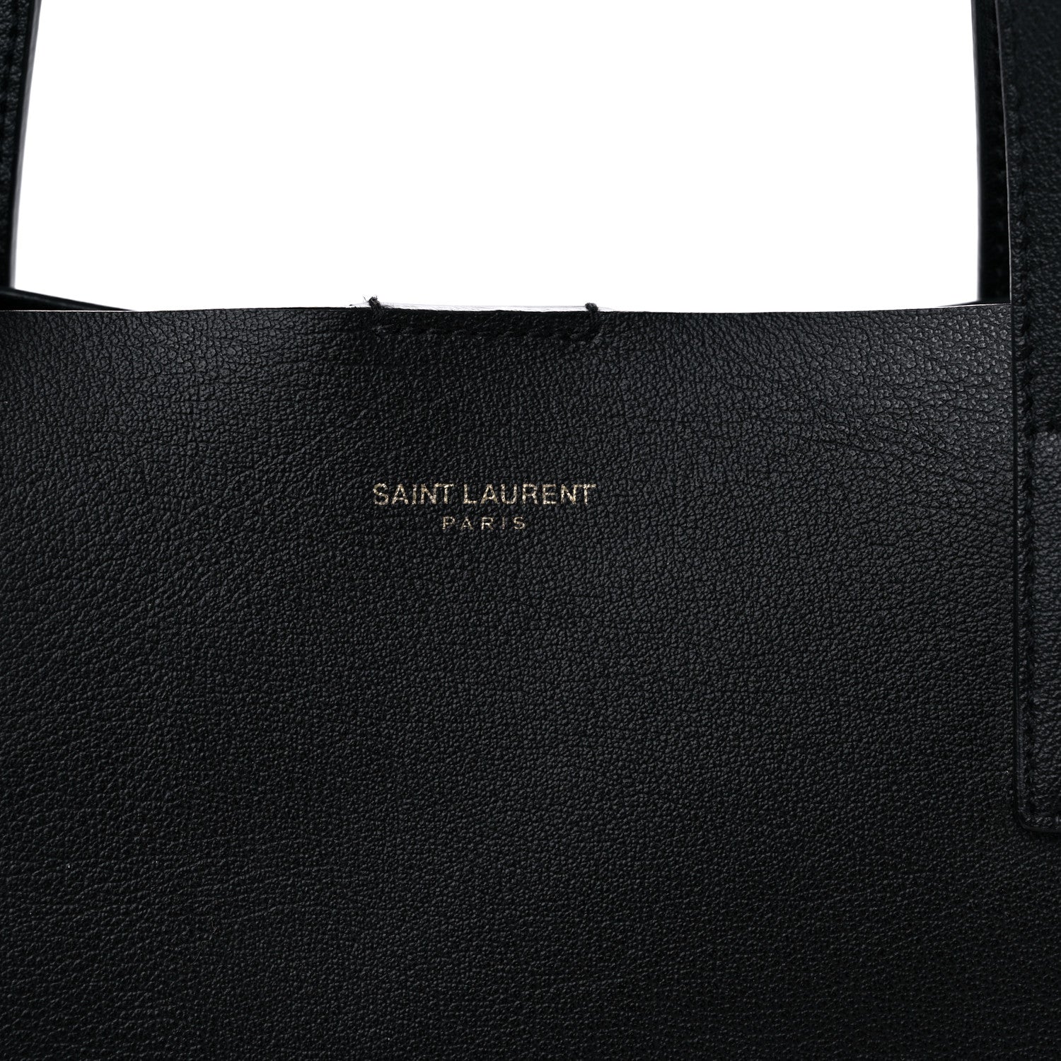 Saint Laurent Calfskin Large Shopping Tote Black 13 of 18