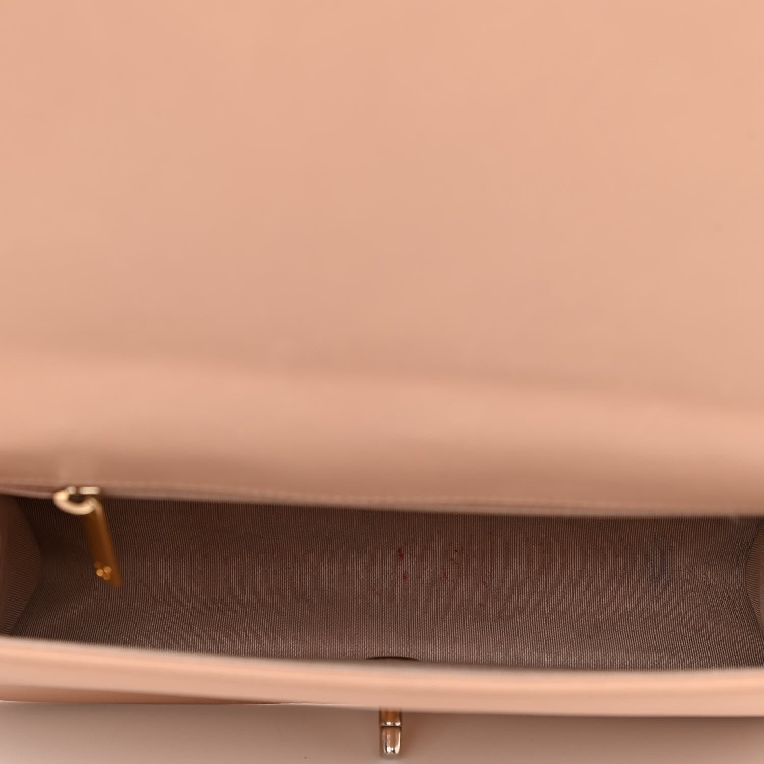 Chanel Lambskin Quilted Large Flap Beige 5 of 13