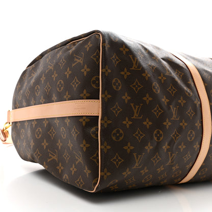 Louis Vuitton Monogram Keepall Bandouliere 60 9 of 12