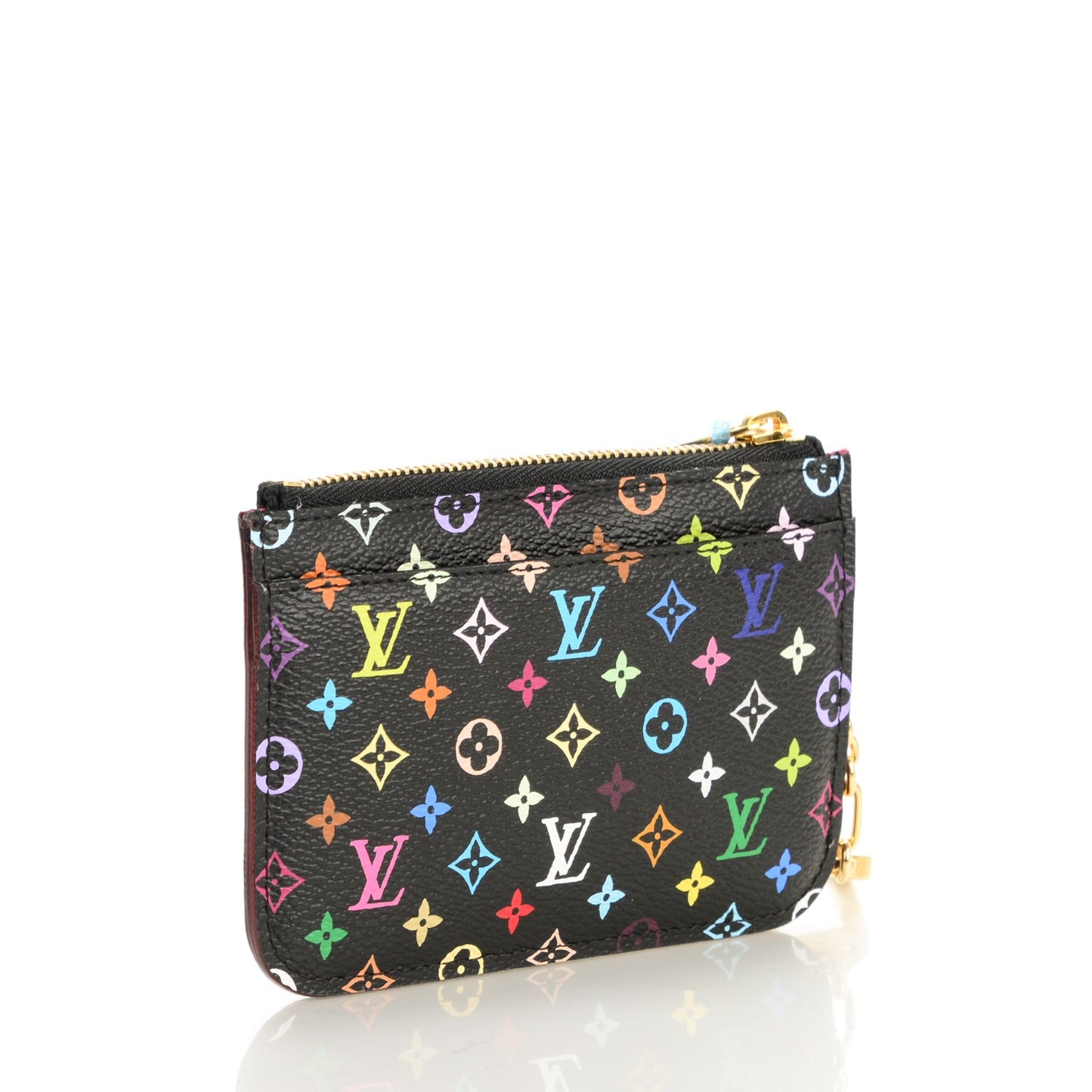 Monogram Multicolor Key Pouch Black Grenade