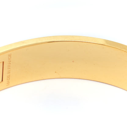 Hermes Enamel Narrow Clic Clac H Bracelet PM Orange 6 of 7