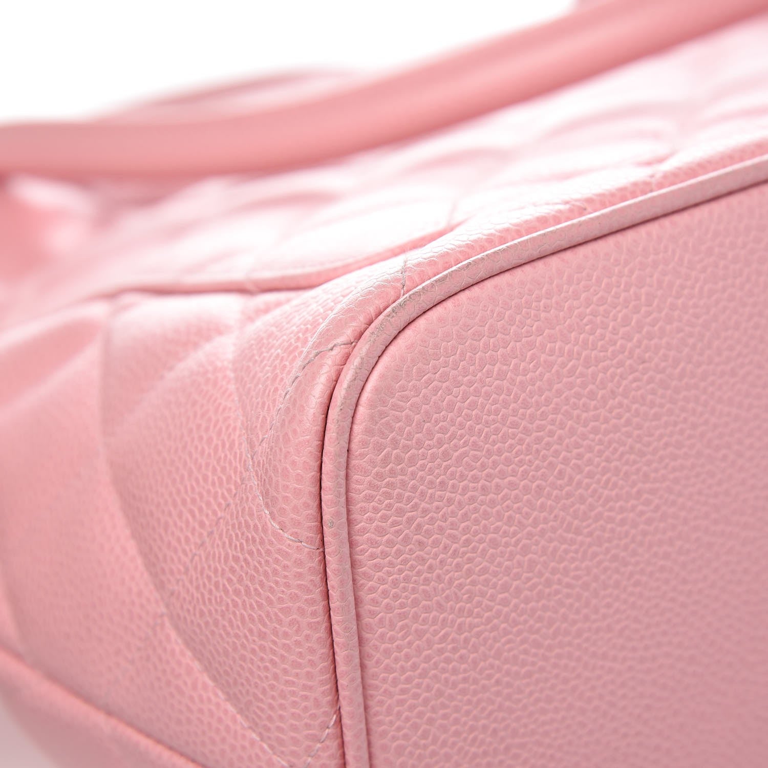 Chanel Caviar Quilted Medallion Tote Light Pink 12 of 13