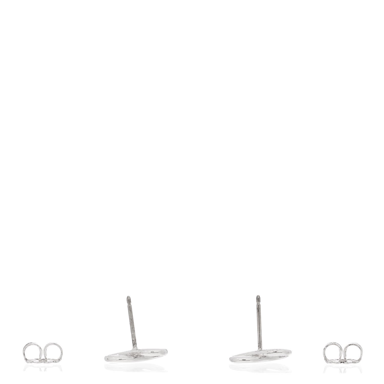 Tiffany Sterling Silver Infinity Earrings 3 of 5