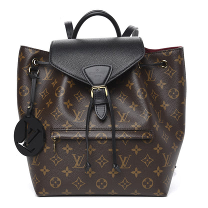 Louis Vuitton Monogram Montsouris PM Black 1 of 7