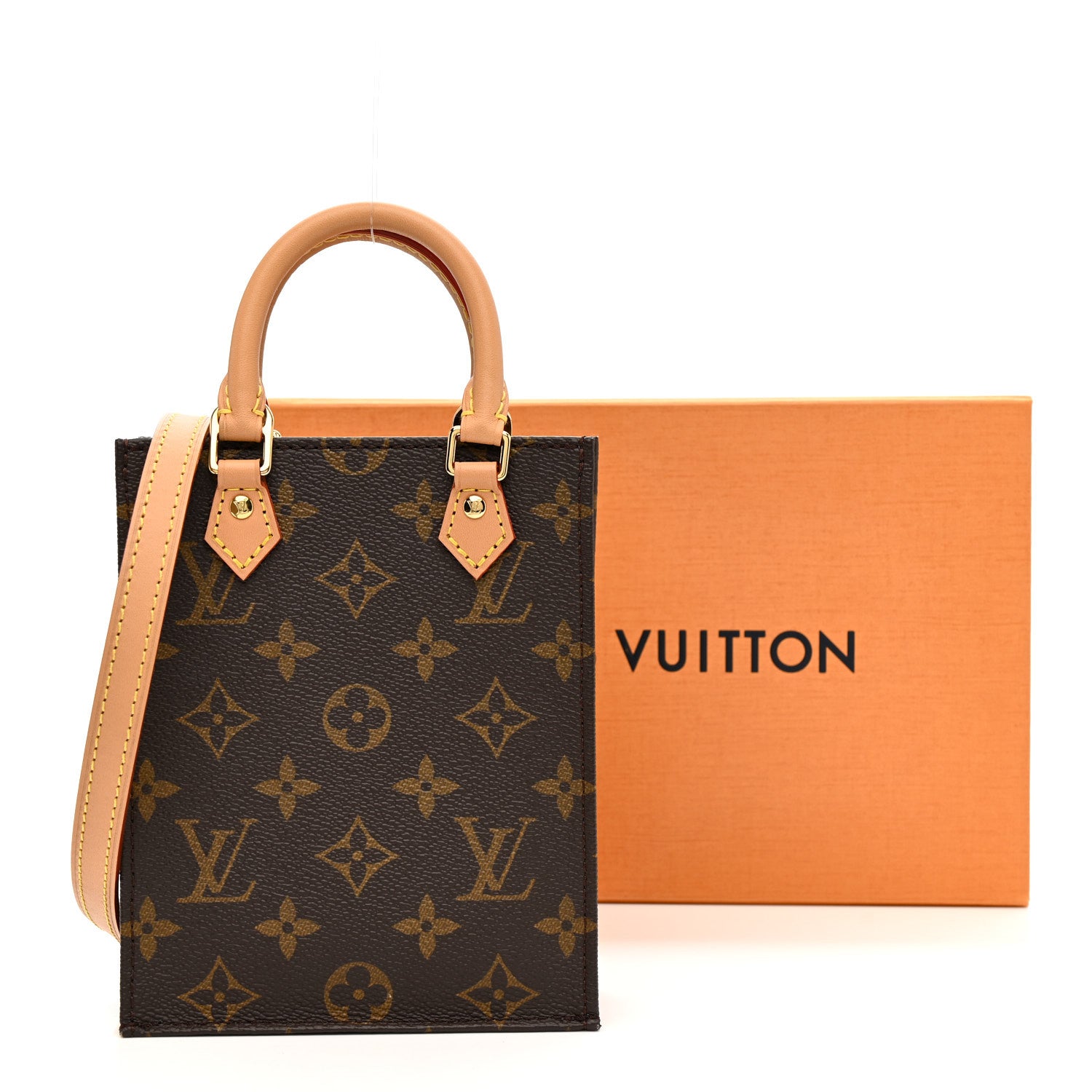 Louis Vuitton Monogram Petit Sac Plat 13 of 13