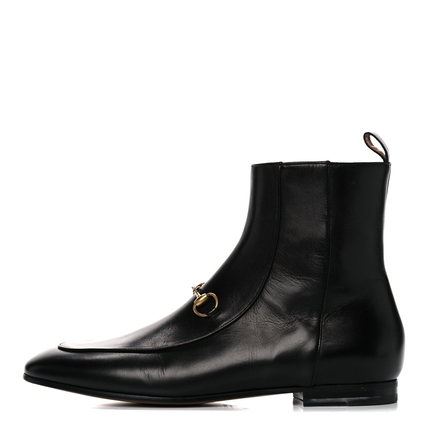 Gucci Malaga Kid Womens Jordaan Ankle Boots 40 Black 1 of 12