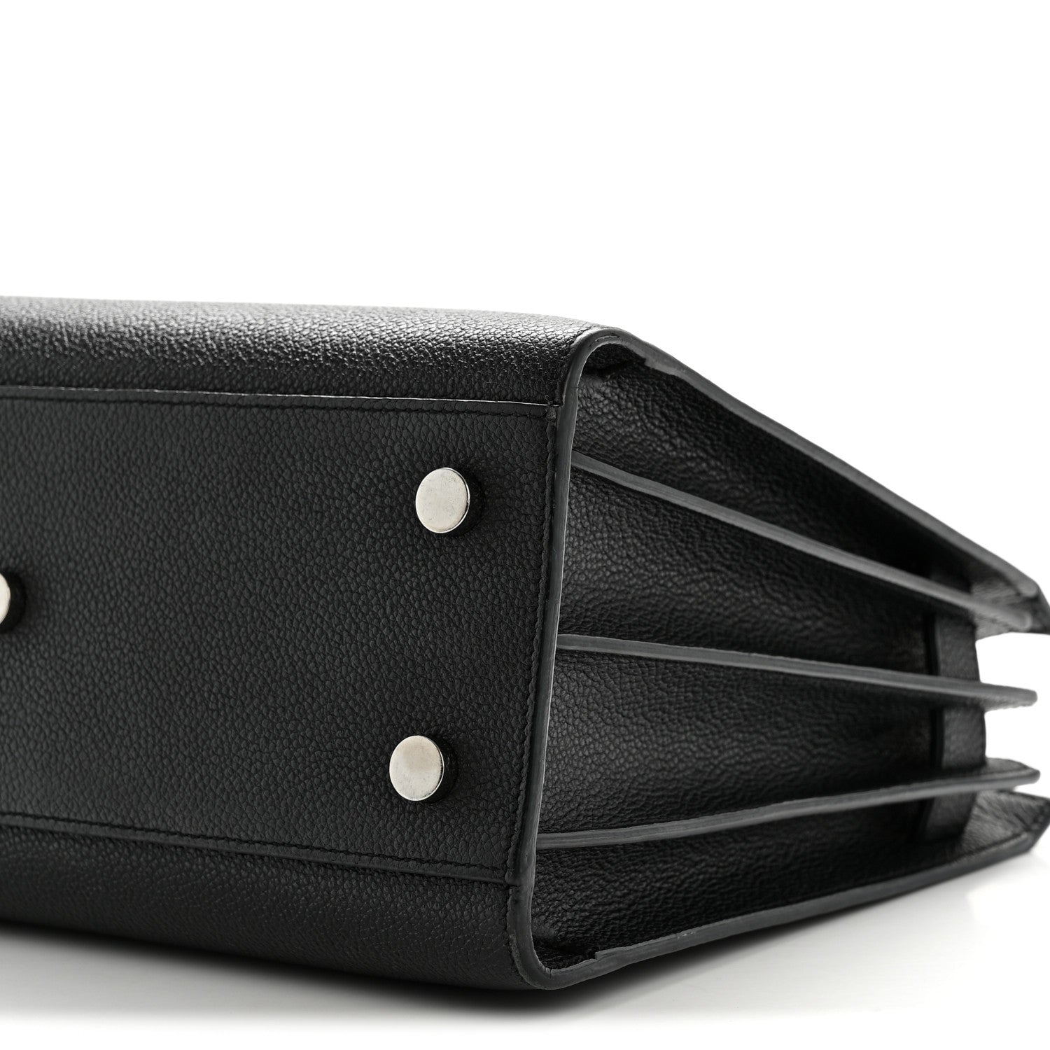 Saint Laurent Grained Calfskin Baby Sac De Jour Black 11 of 18