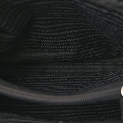 Prada Nylon Tessuto Shopping Tote Black 5 of 9
