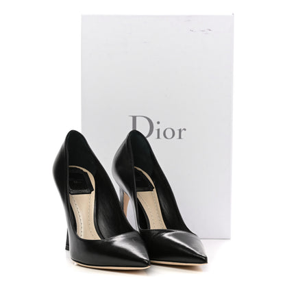 Christian Dior Calfskin Songe 100 Pumps 35 Black 9 of 9