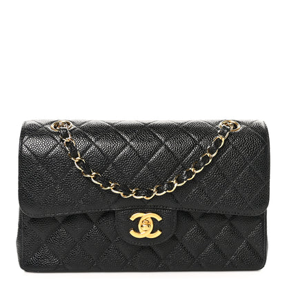 Chanel Caviar Quilted Small Double Flap Black 1 of 12
