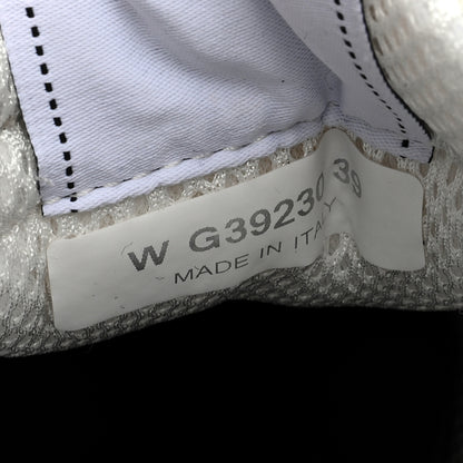 Chanel Fabric Suede Calfskin CC Sneakers 39 White Black 8 of 8