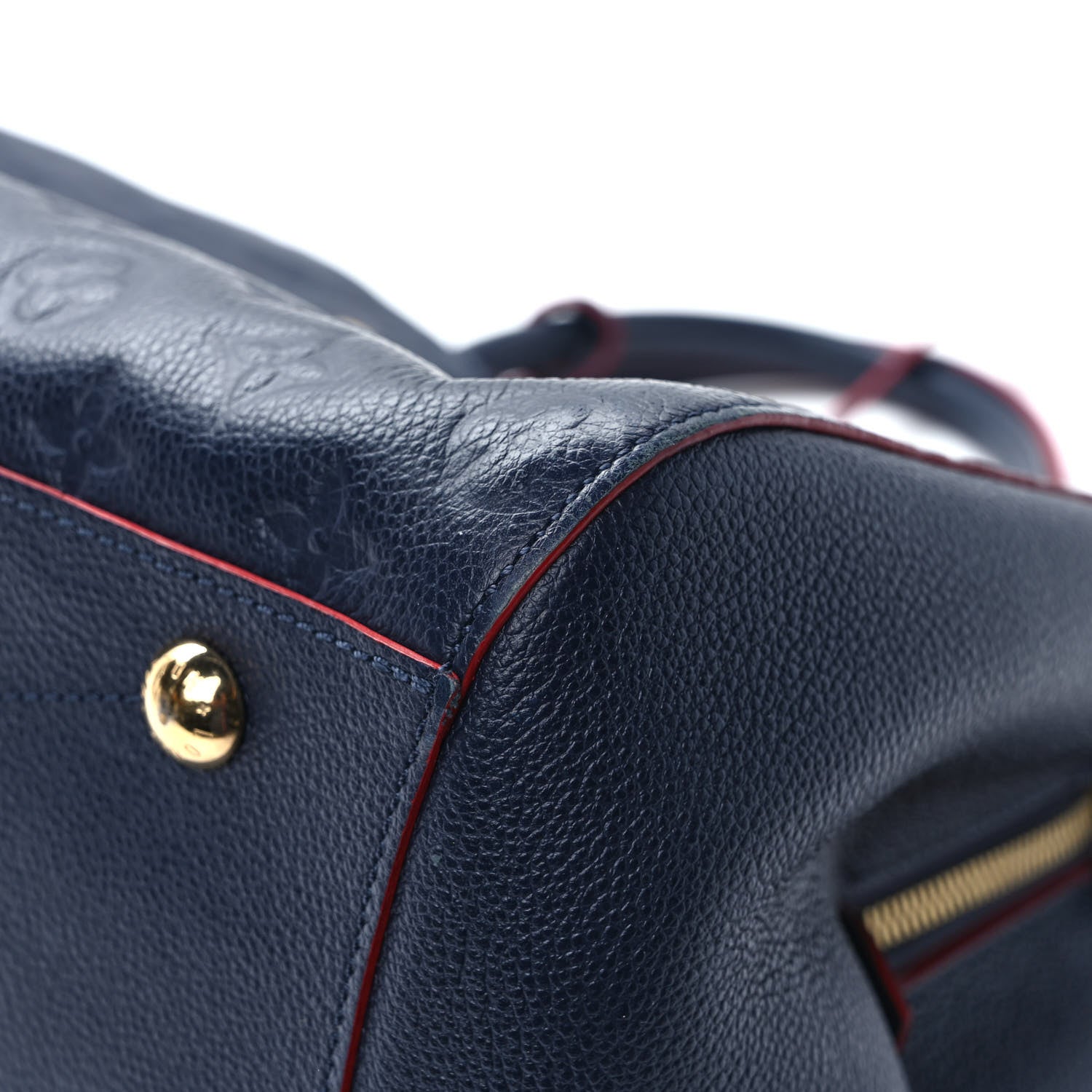 Louis Vuitton Empreinte Montaigne GM Marine Rouge 11 of 11