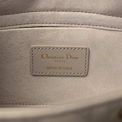 Christian Dior Lambskin Cannage Medium Lady D-Joy Sand 6 of 8