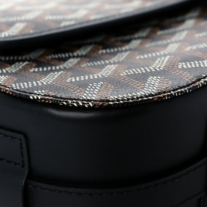 Goyard Goyardine Belvedere II MM Messenger Bag Black 9 of 12