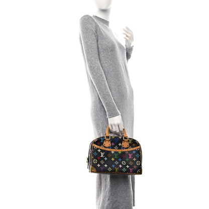 Louis Vuitton Monogram Multicolor Trouville Black 2 of 8