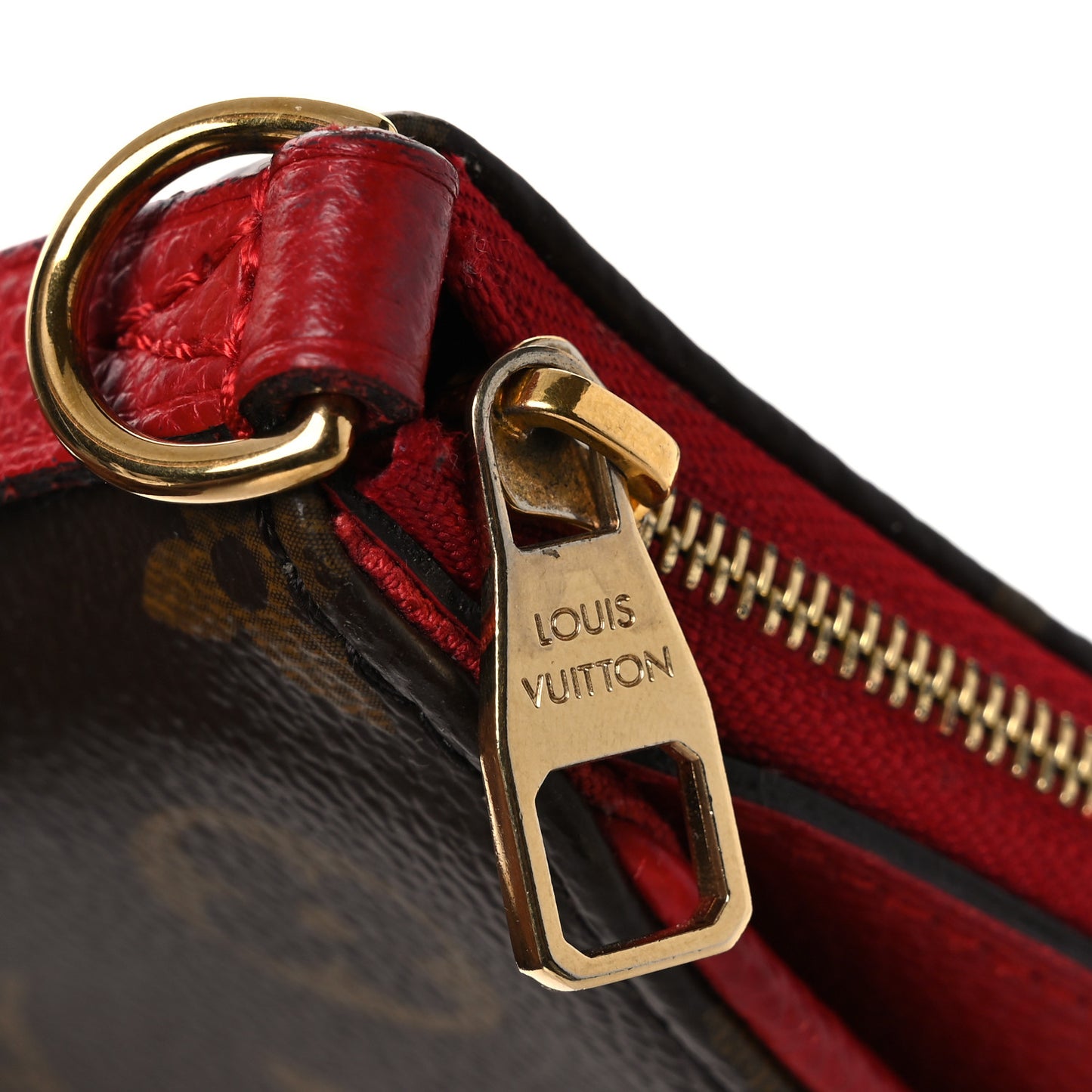 Monogram Pallas Clutch Cherry