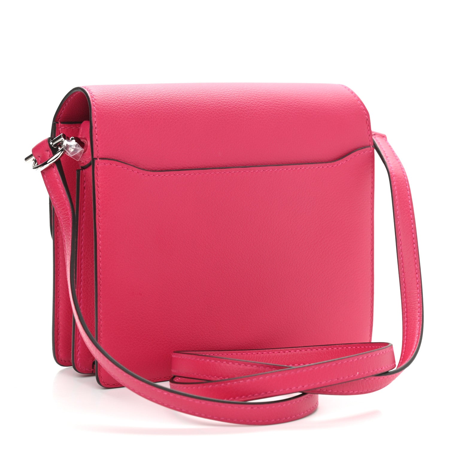Hermes Evercolor Verso Mini Sac Roulis Framboise Prune 3 of 8