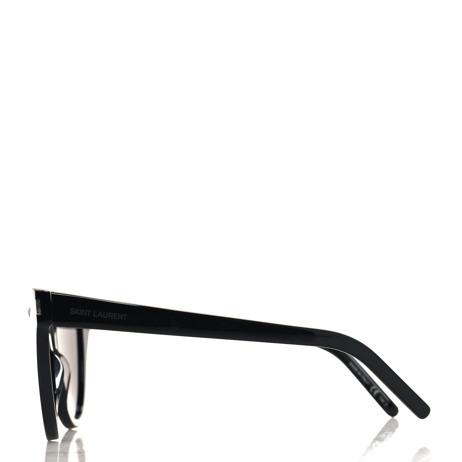 Saint Laurent Acetate Cat 3 Cat Eye Sunglasses SL425 Black 3 of 8