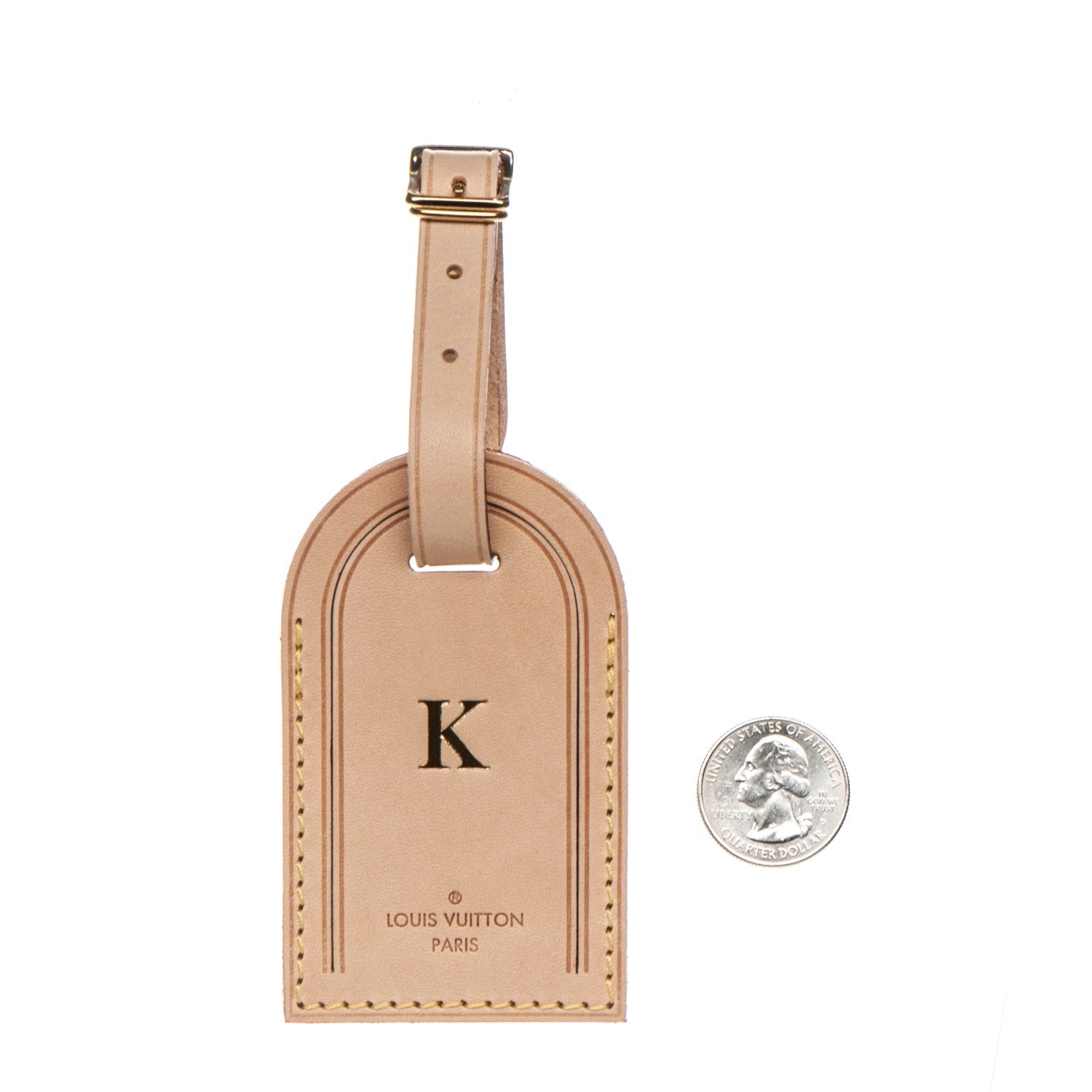 Louis Vuitton Vachetta Luggage Tag 2 of 4