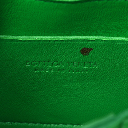 Bottega Veneta Lambskin Maxi Intrecciato Extra Mini Cassette Crossbody Bag Parakeet 6 of 9