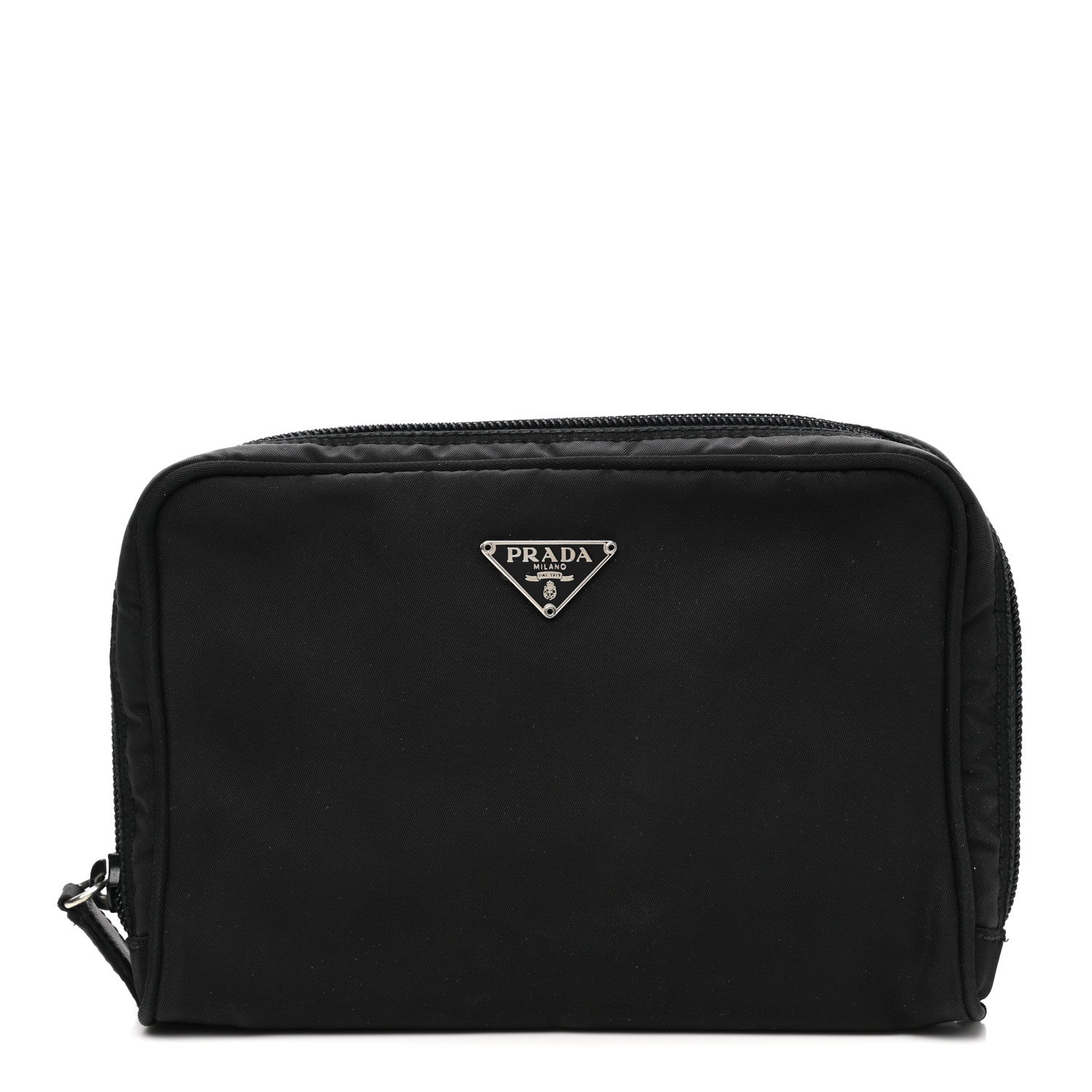 Prada Nylon Vela Cosmetic Pouch Black 1 of 10
