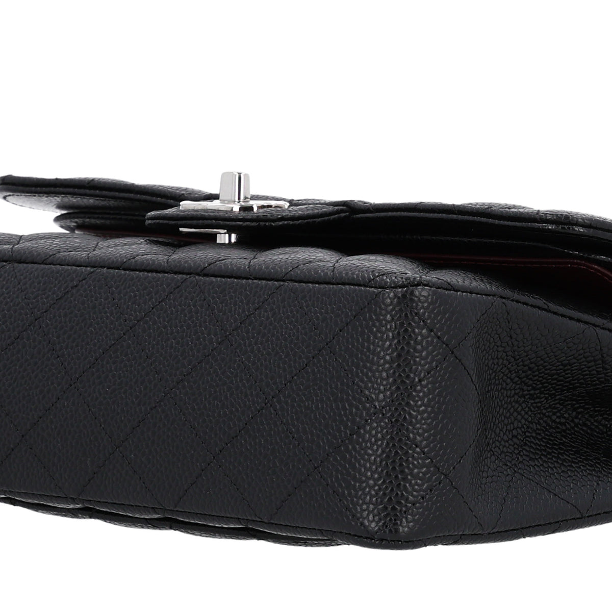 Chanel Caviar Quilted Small Double Flap Black 9 of 10