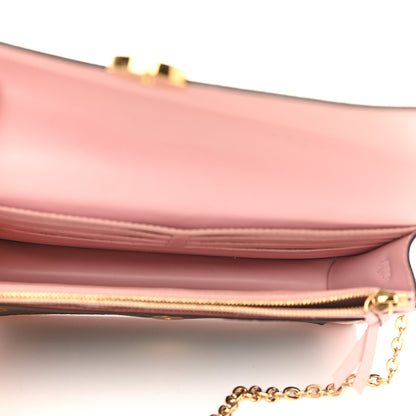 Louis Vuitton Monogram Flore Chain Wallet Rose Ballerine 5 of 12